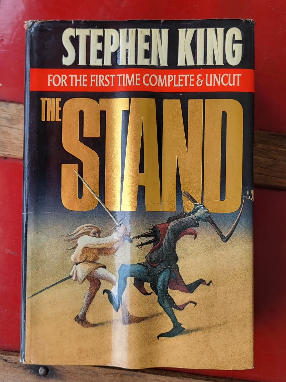 Stephen King The Stand Coffee Table Book - Gold/Black Cover